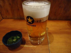 生ビールが100円て