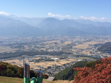 長峰山展望台から