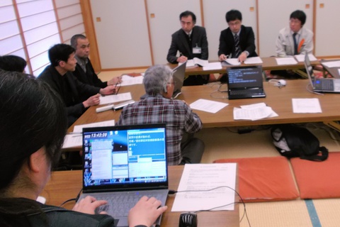 県健康福祉部との話し合い