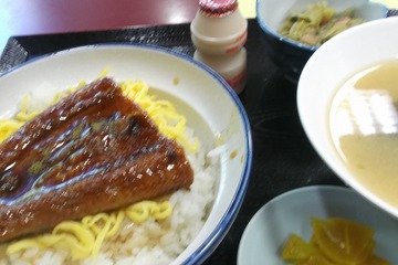うな丼のランチ