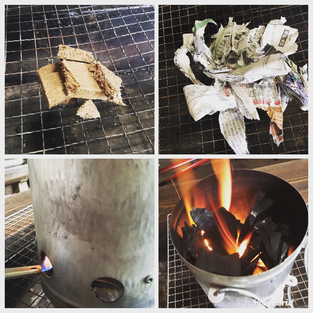 安曇野BBQ❗️✨火起こし器！