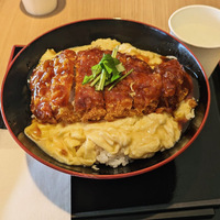 かつそばや松幸本店（松本市）でとろたまあげカツ丼！✨ボランティア、エリちゃん感想