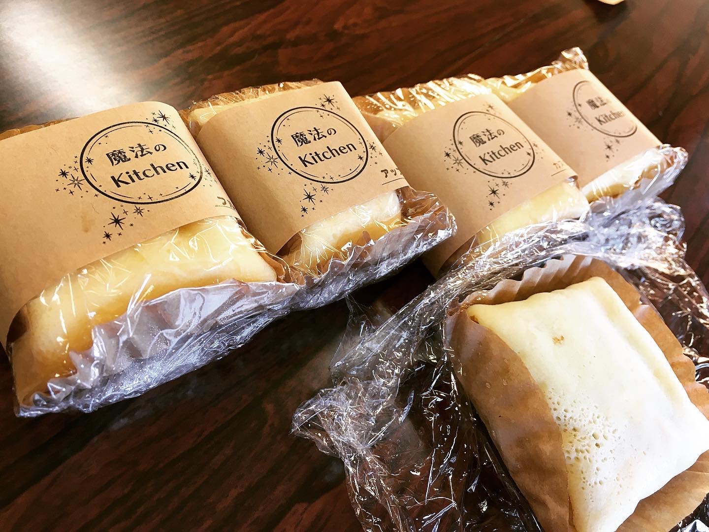 魔法のkitchenキッチン（長野市）でミニクレープ❗️ 学生ボランティア、はるかちゃん感想✨