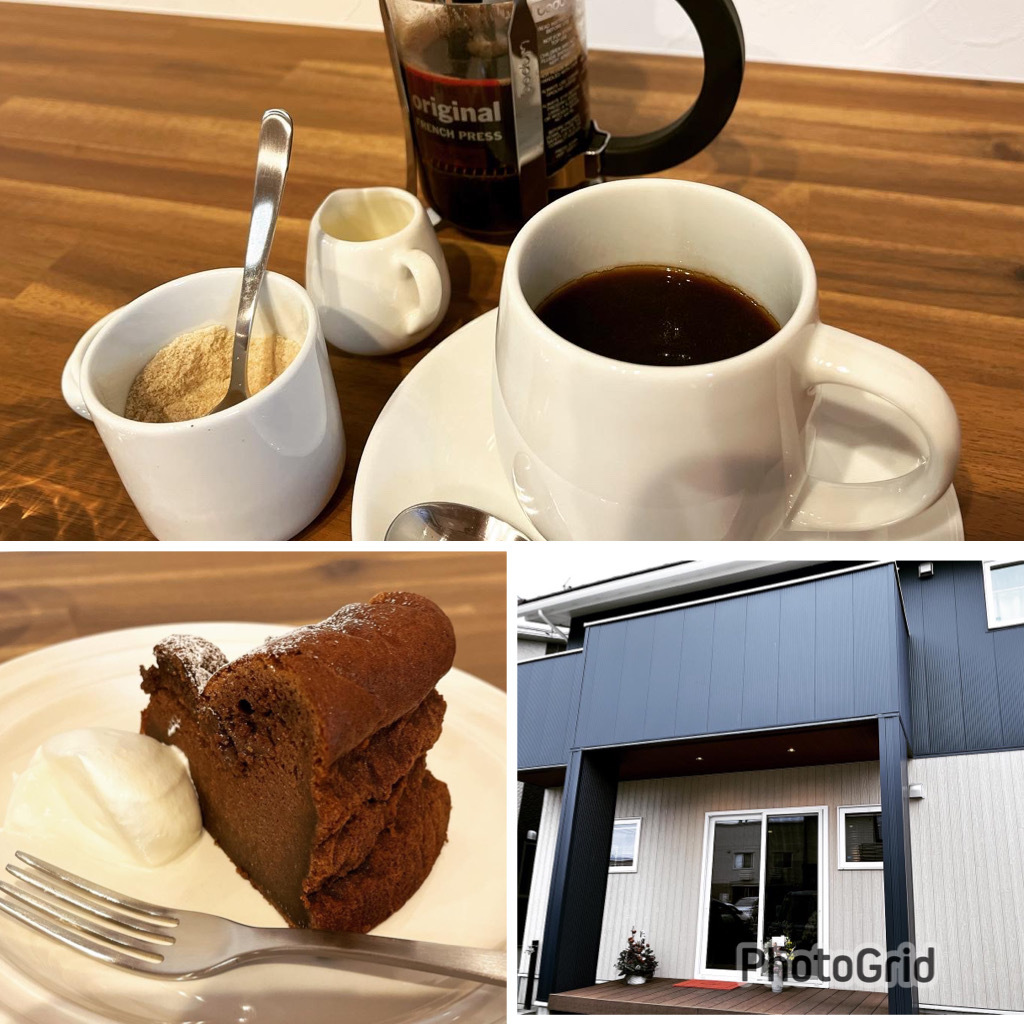 KOSELIG COFFEE（コーシェリコーヒー） （長野市篠ノ井）でスノーマウンテン＆自家製ガトーショコラ❗️✨