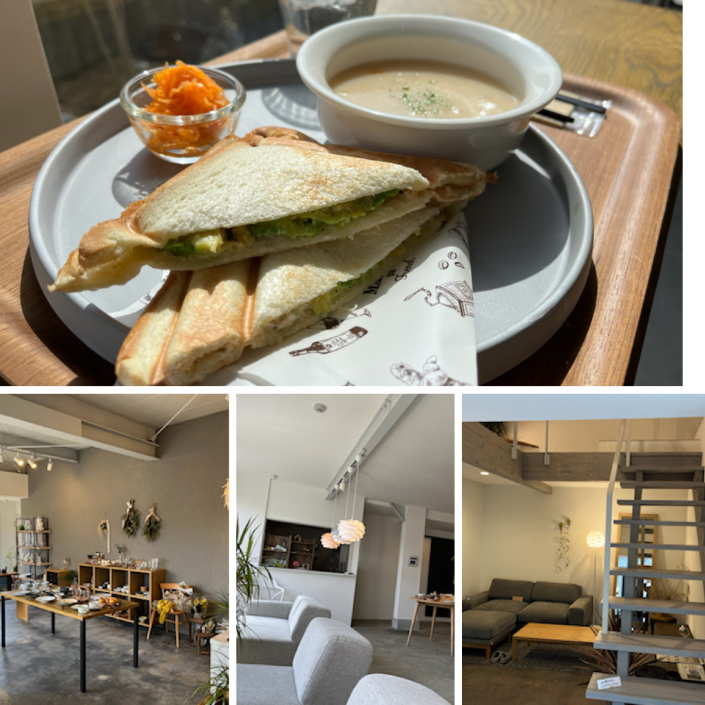 AB STYLE 長野店（長野市小島）でホットサンド＆日替わりスープ❗️✨ボランティア、エリちゃん感想✨