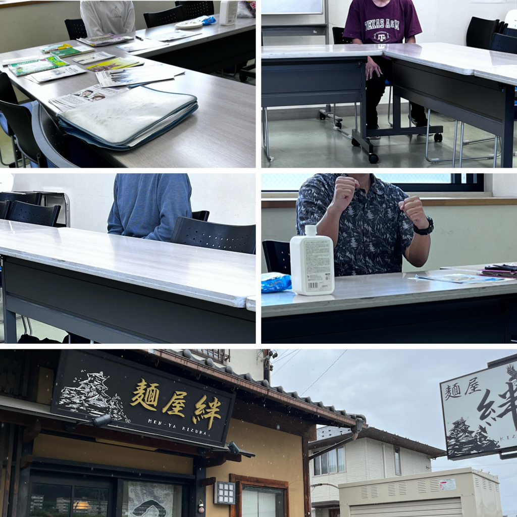松本サークルトーク✨さきちゃんが来てくれました❗️✨ランチは麺屋 絆