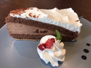 cafe and bal  LIFE（上田市中之条）でチョコレートムースケーキ！☆学生ボランティアのユキちゃん感想☆彡