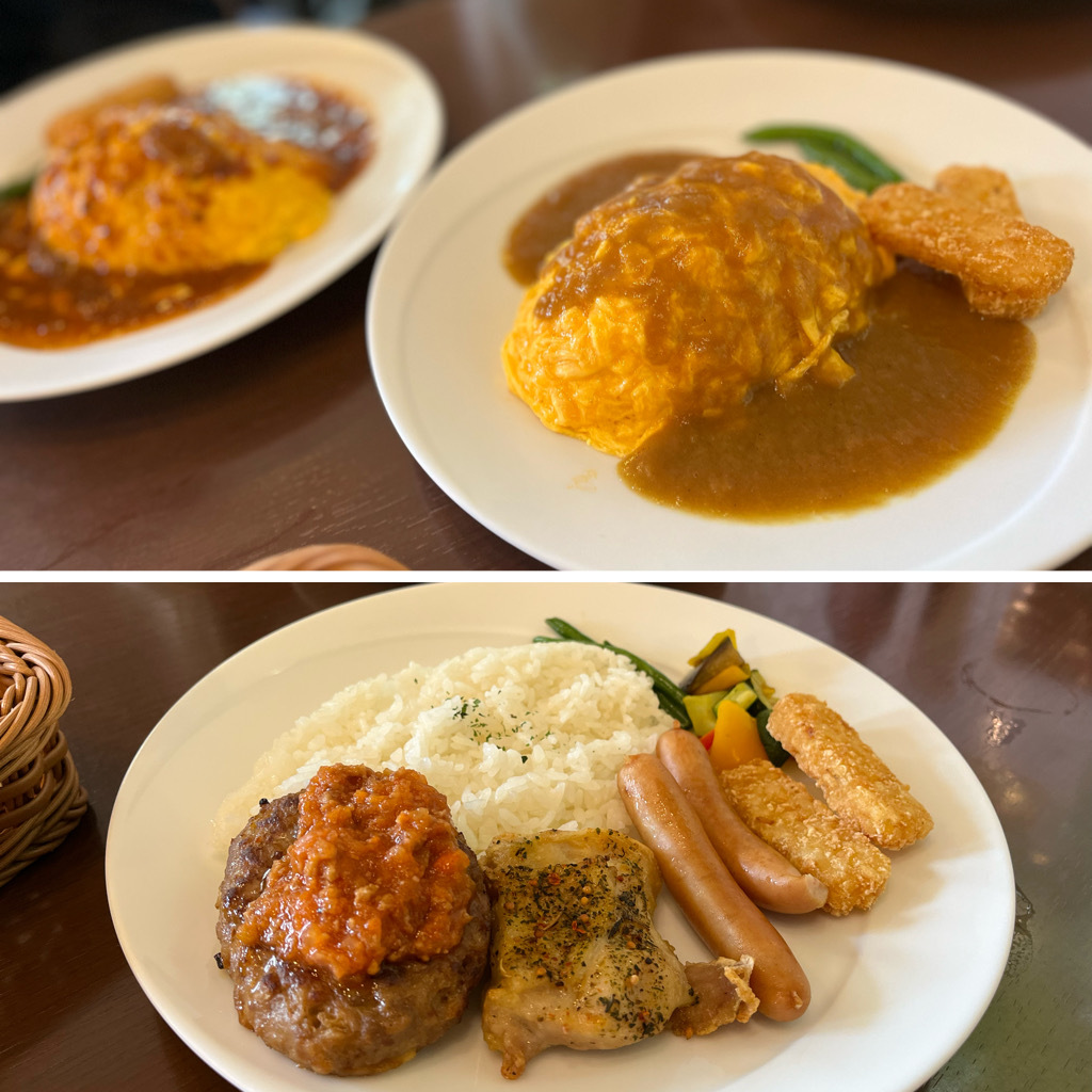 明治の洋食屋　オムライス＆グリル浪漫亭（明治村）でカレーオムライス！✨大学生ボランティア、さきちゃん感想✨