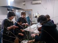 花餅作り