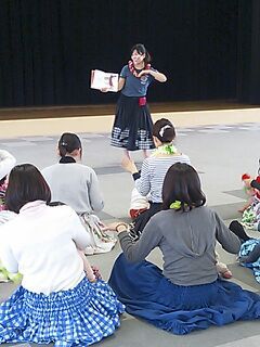 親子でハワイアンリズム♪