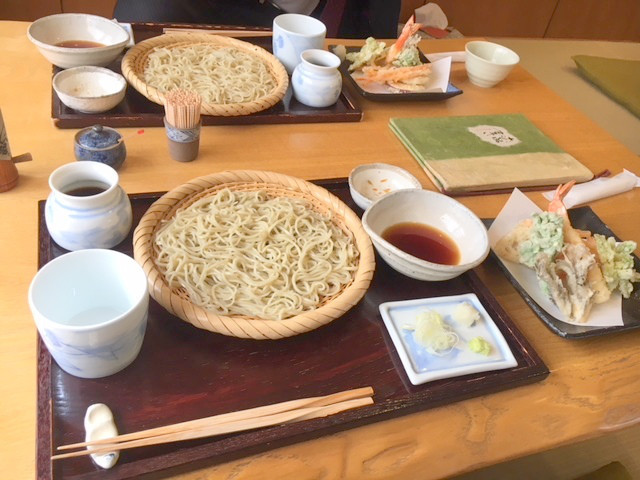 蕎麦にしざわのそば
