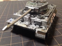 メタリックナノパズル タイガーI型戦車 完成
