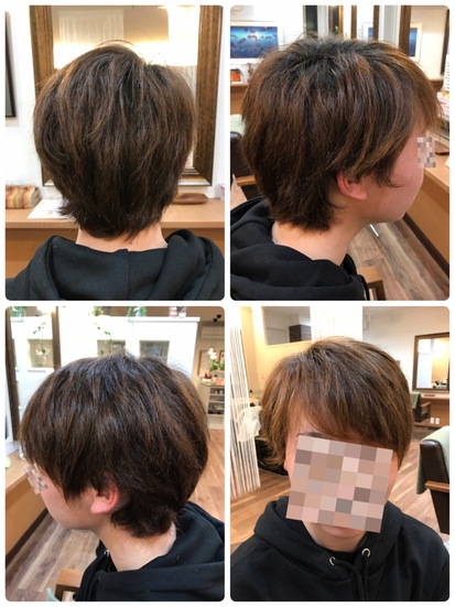 クセを活かすのも・・・抑えるのも・・・切り方✂︎次第＾＾♪