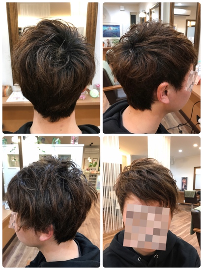 クセを活かすのも・・・抑えるのも・・・切り方✂︎次第＾＾♪