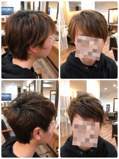 クセを活かすのも・・・抑えるのも・・・切り方✂︎次第＾＾♪