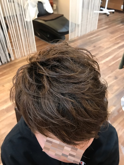 クセを活かすのも・・・抑えるのも・・・切り方✂︎次第＾＾♪