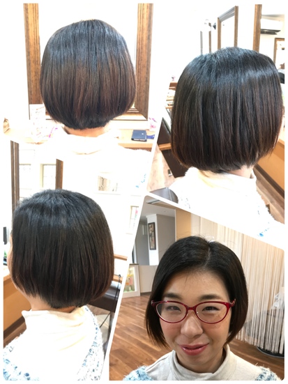 えり足が気になるんデス・・・＾＾；