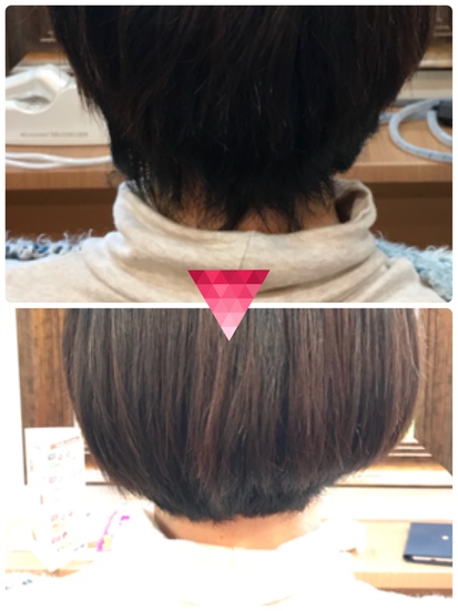えり足が気になるんデス・・・＾＾；