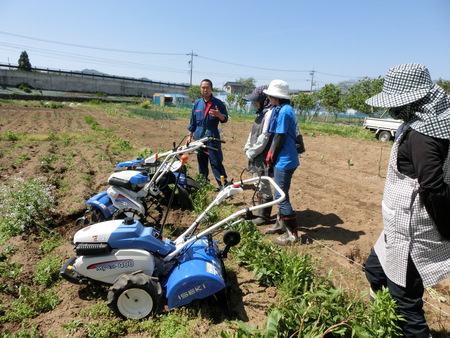 耕運機使えますか？