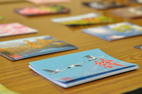 書道アート展2日目