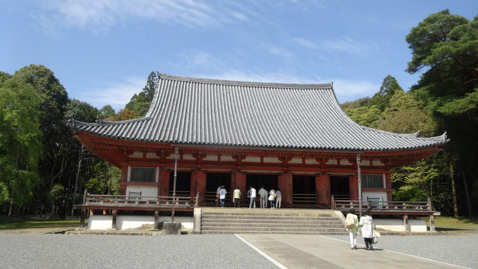 醍醐寺にて