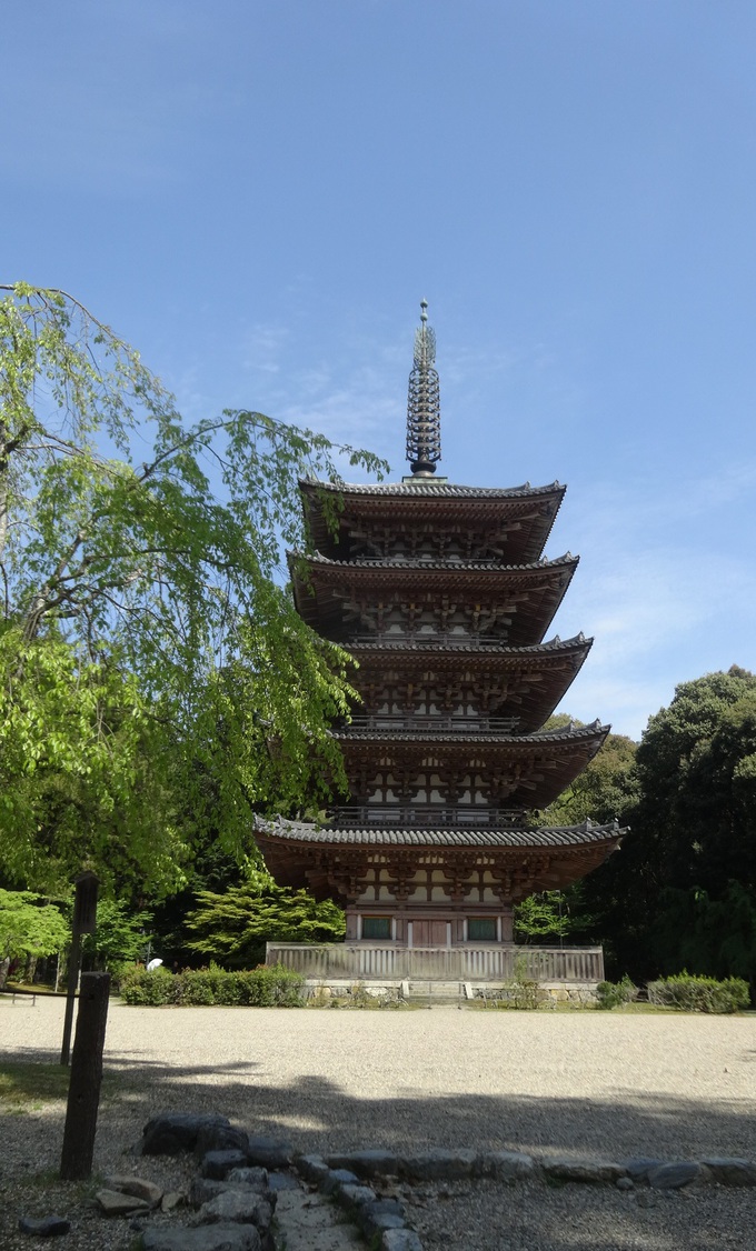 醍醐寺にて