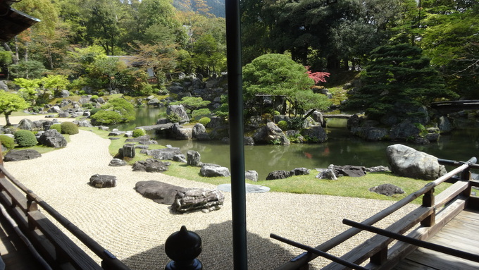 醍醐寺にて