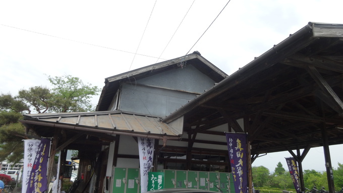 旧駅舎の見学