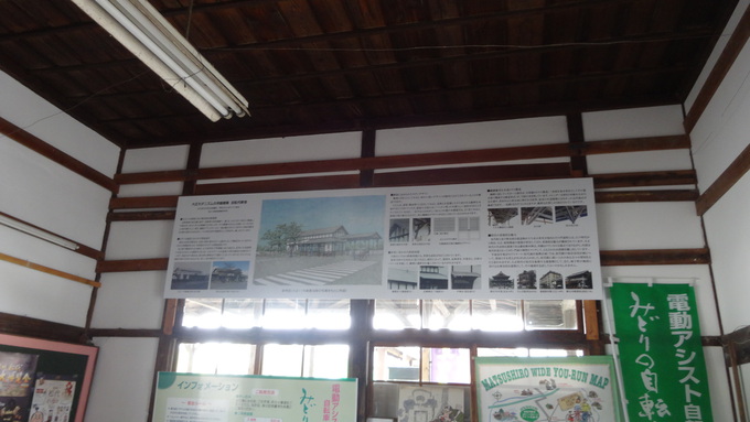 旧駅舎の見学