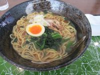 カフェ サンライズでラーメン　湯田中温泉・walk
