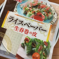 ライスペーパーでソーセージ作り