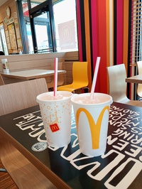 たまにはマックで