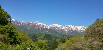 鬼無里から白馬村へ