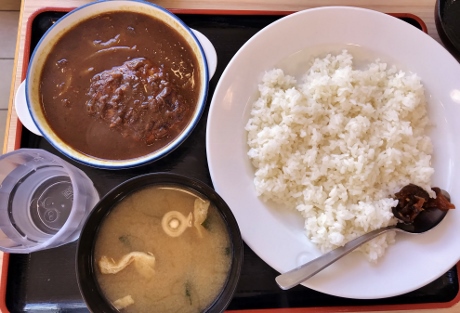 ハンバーグカレーとアクアマン！