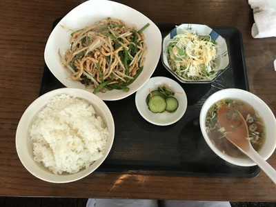 土日も美味しい「600円ランチ」あります♪ ～ 「中華賄い料理 橙宴」