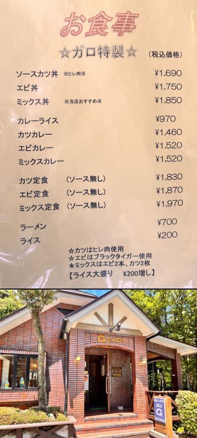 駒ケ根ソースカツ丼～ 軽食＆喫茶ガロ
