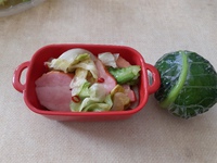 レタス炒め& 鮭とレタスのチャーハン