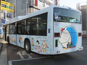 川崎市バス　藤子・Ｆ・不二雄ミュージアム　シャトルバス
