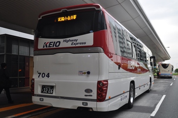 ９月２０日　羽田空港でバスを撮る⑥