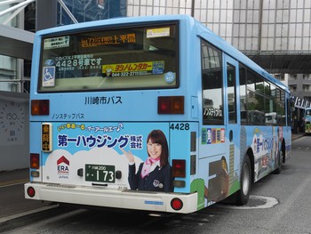 川崎市バスの富士重工ボディ車