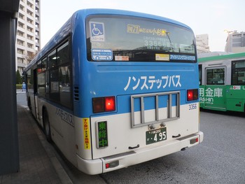 川崎市バス　エルガ顔のブルーリボンⅡ