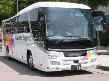 諏訪・岡谷線　中央高速バス５月１６日③