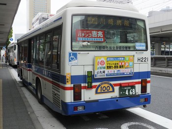 川崎病院線の代走　臨港バス