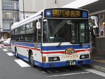 川崎病院線の代走　臨港バス
