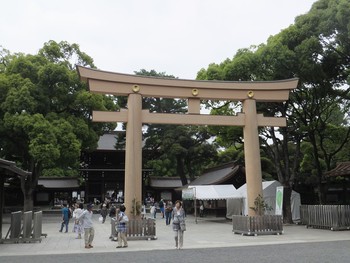 明治神宮　参拝