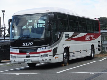 諏訪・岡谷線　中央高速バス８月８日④