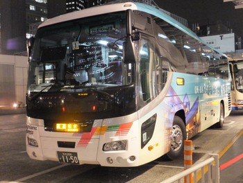 １１月５日　バスタ新宿にて②　アルピコ交通まとめて