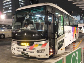 １１月５日　バスタ新宿にて②　アルピコ交通まとめて