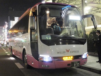 八戸行き　WILLER EXPRESS　１２月３日