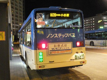 川崎市バスの新型エルガミオ